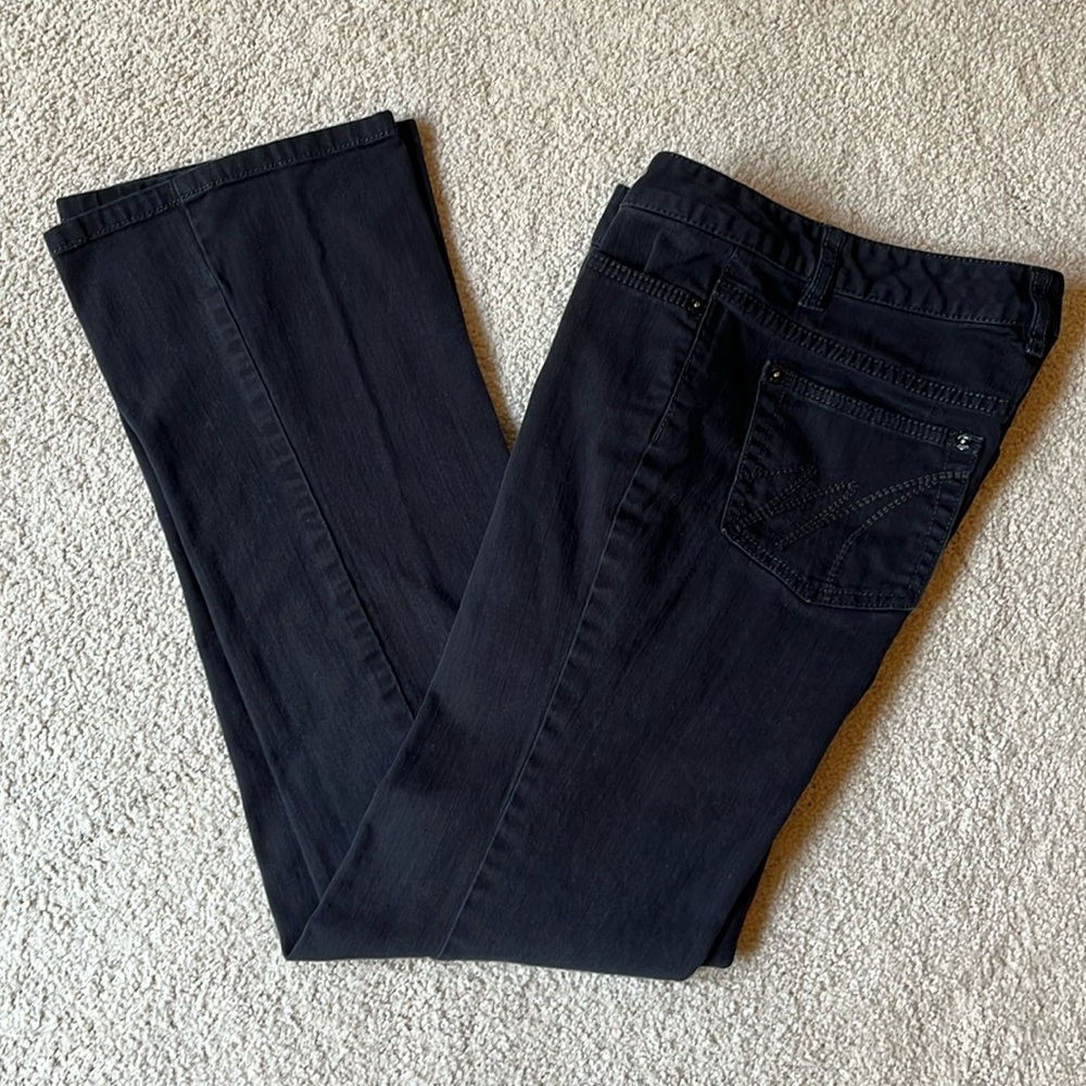 Women's Michael Kors boot leg black jeans - LNC